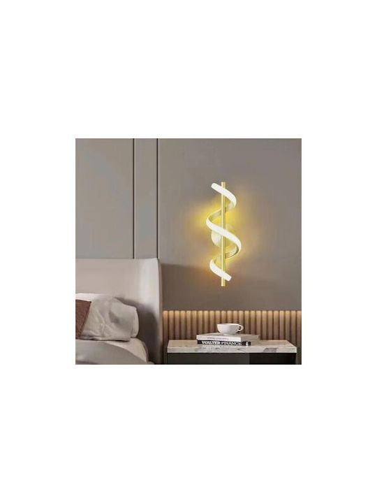 Lightplanet Μοντέρνο Φωτιστικό Τοίχου με Ενσωματωμένο LED και Φυσικό Λευκό Φως Διάφανο