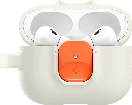 Spigen Nano Pop Θήκη Πλαστική / Σιλικόνης σε Πορτοκαλί χρώμα για Apple AirPods Pro 3