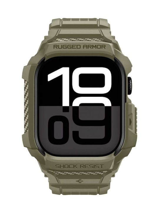 Spigen Rugged Armor ”pro” V2 Apple Watch 10 11 46 Mm Vintage Khaki Spigen Rugged Armor ”pro” V2 Apple Watch 10 11 46 Mm Vintage Khaki
