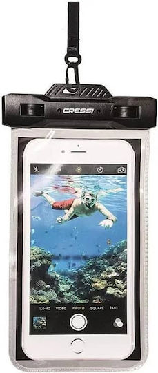 CressiSub XDF310050 Водоустойчив калъф до 6.6" Черен XDF310050