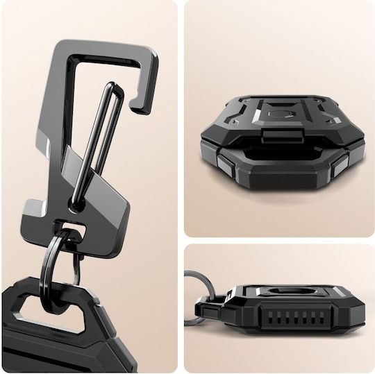 Tech-Protect Kevlar Pro Case for AirTag in Black color