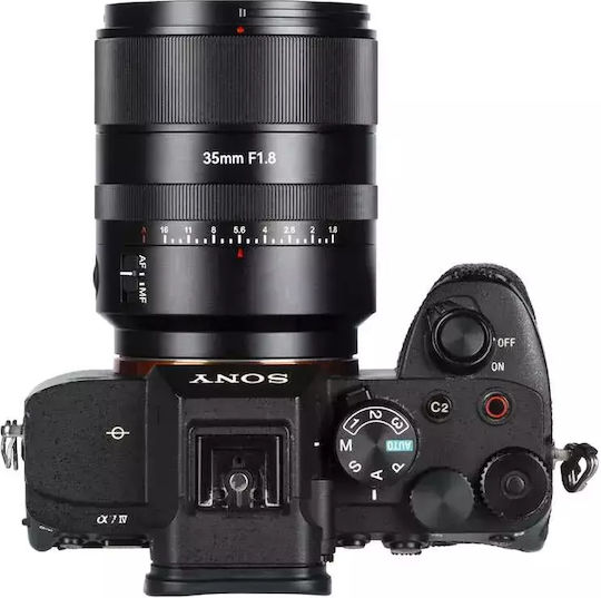 7artisans Full Frame Φωτογραφικός Φακός AF 35mm f/1.8 Σταθερός για Sony E Mount Μαύρος