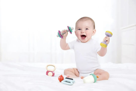 Hola Toys Jucărie Dentară Șobolan Pentru Dentiție 9 Bucăți