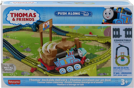 Fisher Price Thomas & Friends Set cu Trenuleț pentru 3+ ani+ Ani