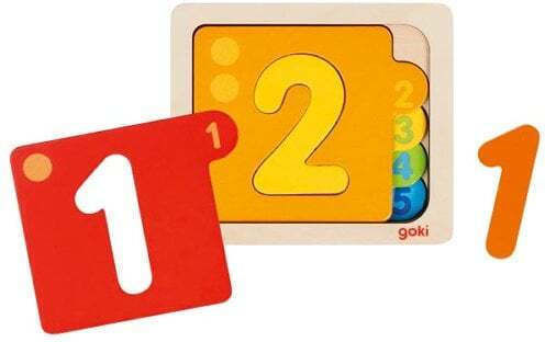 Holz Kinderpuzzle für 2++ Jahre Goki