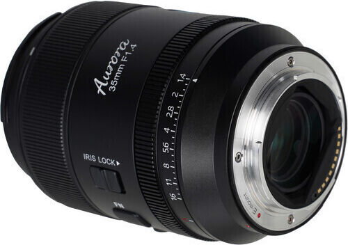 Sirui Пълен кадър Фотообектив Aurora 35mm f/1.4 Широк ъгъл за Никон З Монтаж Черен