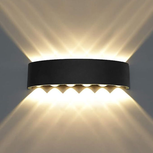 Lightplanet Wasserdichtes Wandmontiertes Außenbeleuchtung LED 12W