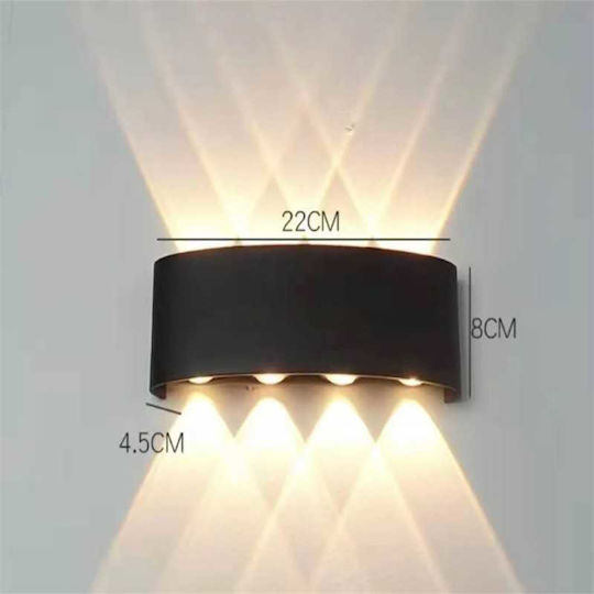 Lightplanet Lumină de exterior montată pe perete LED IP54