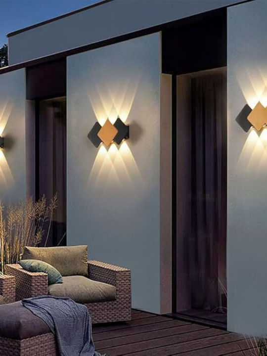 Lightplanet Wandmontierte Außenleuchte LED IP65 6W