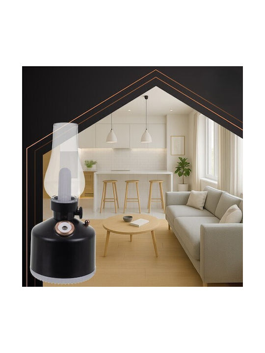 Lustră Decorativă Lumânare Negru