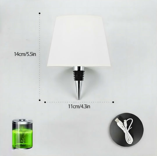 Lustră Decorativă Sticlă Alb