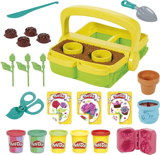 Hasbro Play-Doh Plasticine Blooming Garden Game Set For Ages 3+