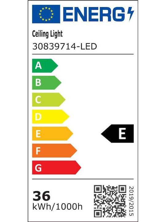 Lightplanet Încastrat Panou LED Putere 32W cu Alb Rece Lumini