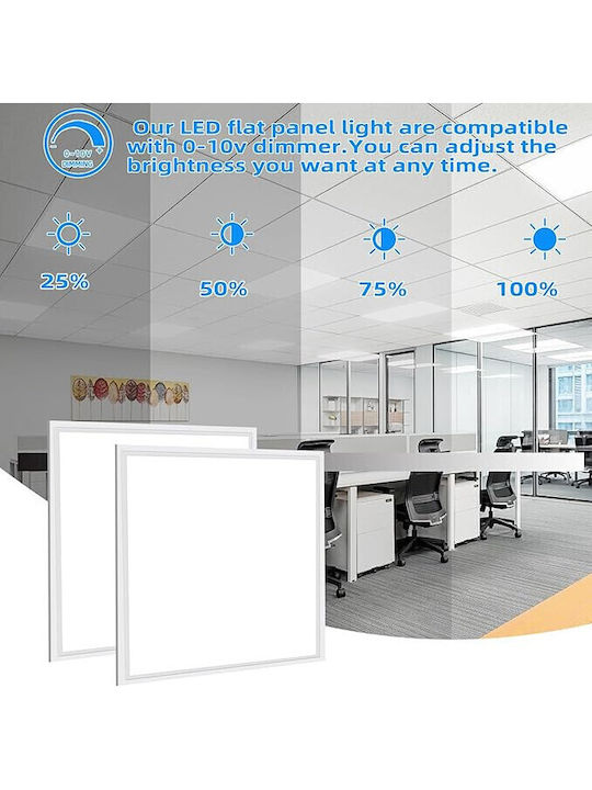 Lightplanet LED Panel 48W mit Kaltweiß Licht 6500K