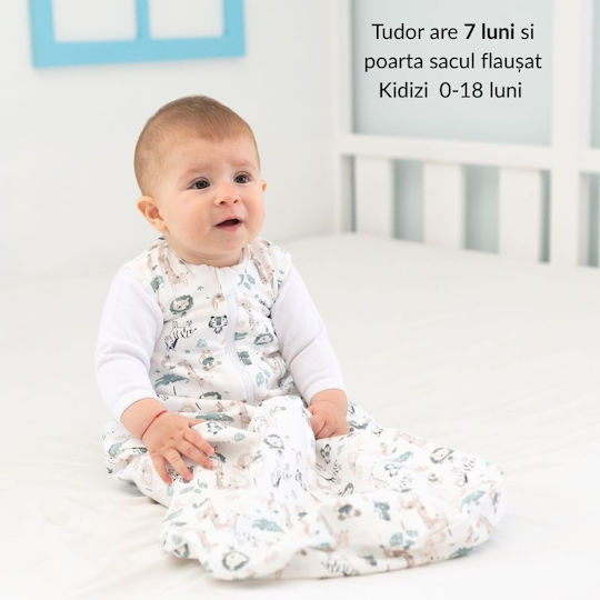 Kidizi Frühlingshaft Schlafsack 1 Tog Safari Giraffe