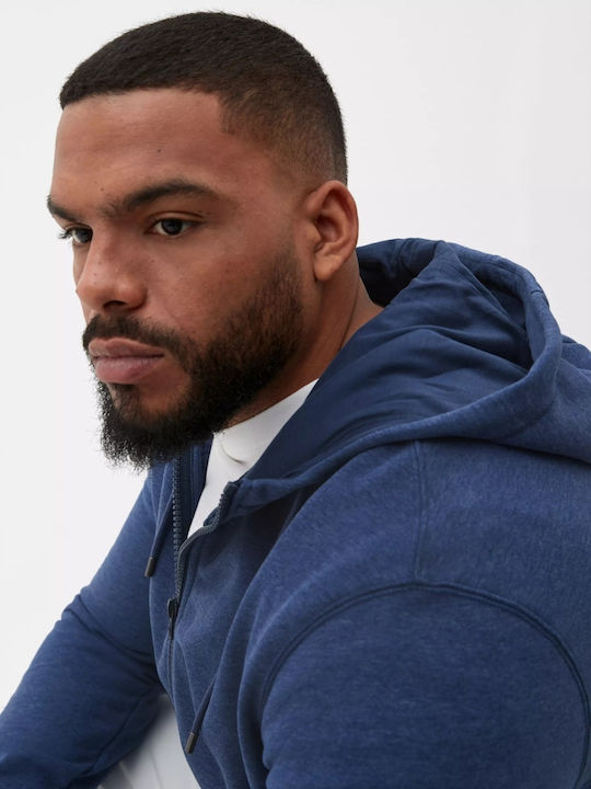 Sweatshirt with Hood Blue