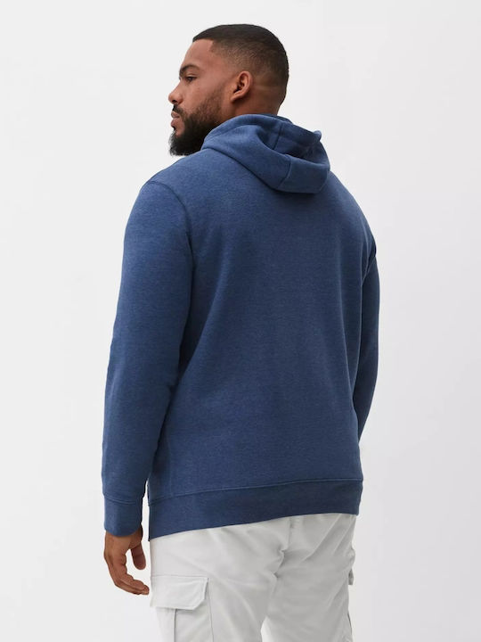 Sweatshirt with Hood Blue