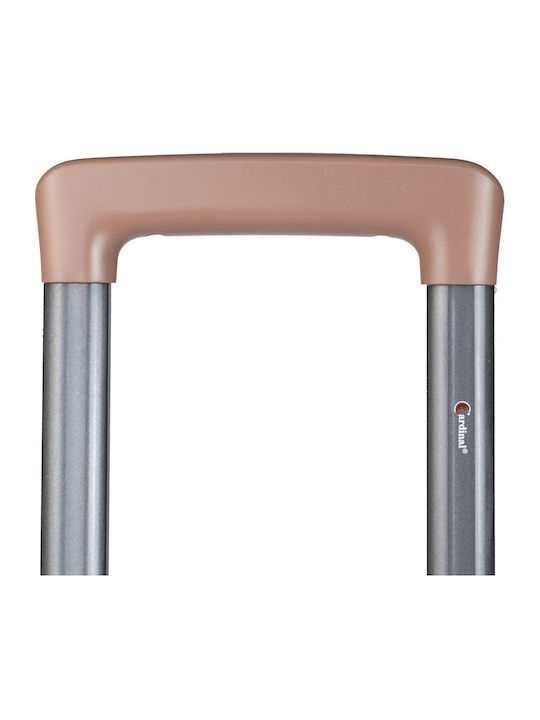 Cardinal 2016 Valiză de Călătorie Cabină Dură Rose-gold cu 4 roți Înălțime 55cm 2016-50