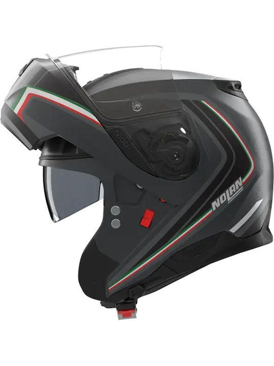 Nolan N100-6 Radiant 359 Motorcycle Helmet Flip-Up ECE 22.06 with Sunvisor