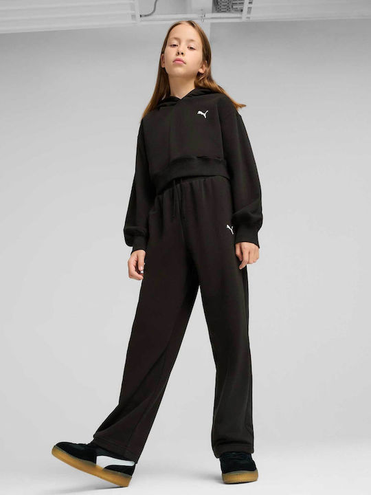 Kids Sweatpants Black Wardrobe Ess
