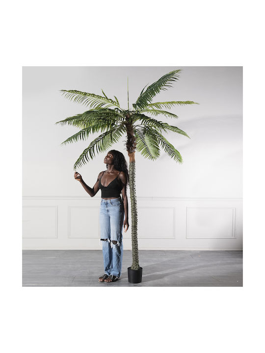 Supergreens Künstliche Robellini-Palme Grün 300 cm