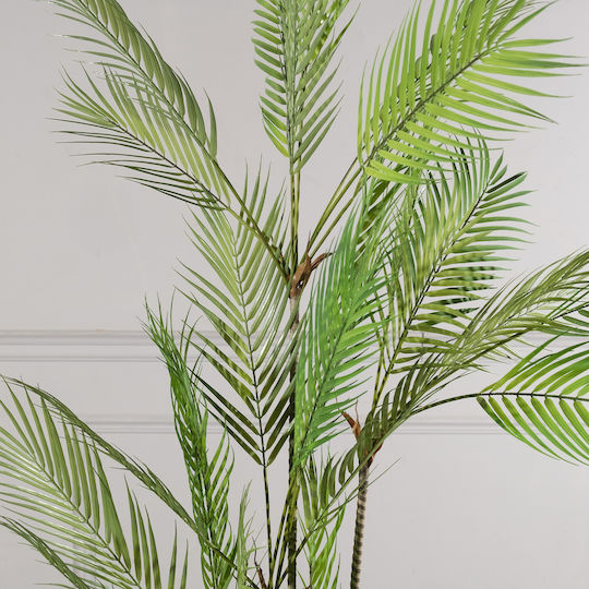 Spacegreen Artificial Palm Tree Chamaedorea Green 170 cm