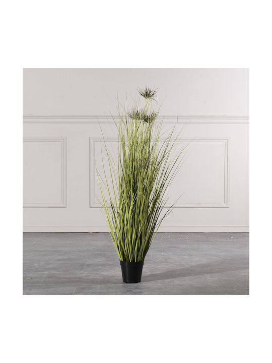 Spacegreen Artificial Plant Grass Papyrus Green 120 Cm