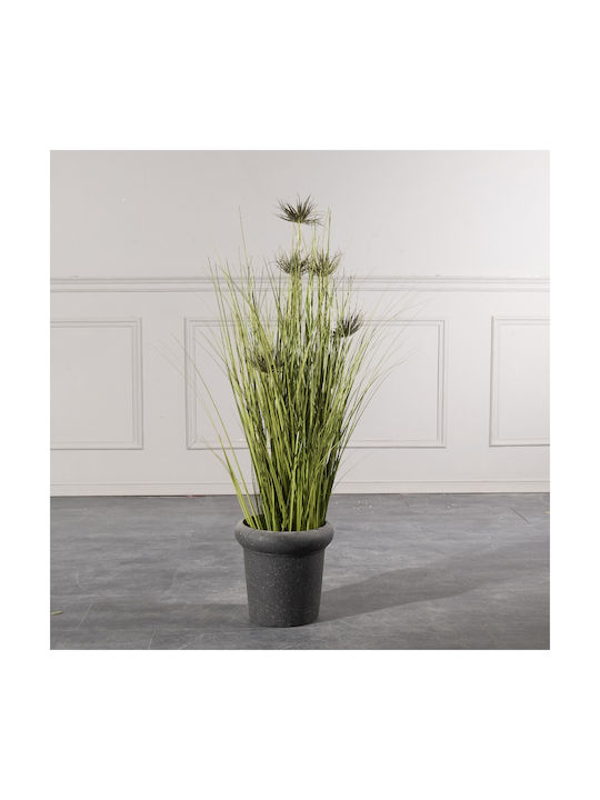 Spacegreen Artificial Plant Grass Papyrus Green 120 Cm
