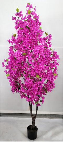 Arbore Artificial de Exterior Bougainvillea Fuchsia 170cm Supergreens