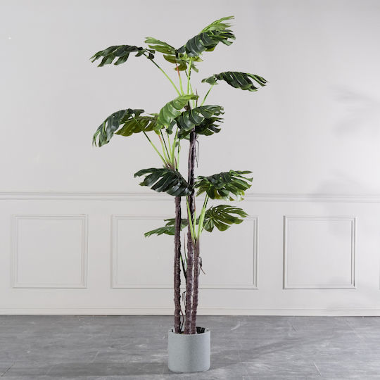 Изкуствено дърво за външно пространство Monstera Green 210см Supergreens