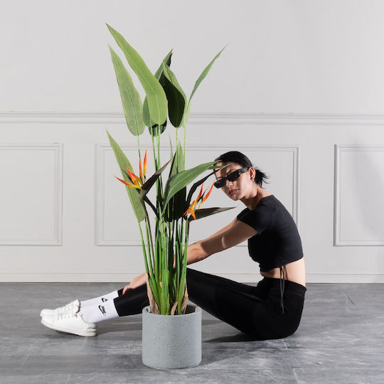 Künstlicher Baum für den Außenbereich Paradiesvogel Grün 140cm Supergreens