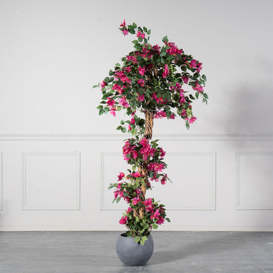 Изкуствено дърво за външно пространство Бугенвилея Fuchsia 185см Supergreens