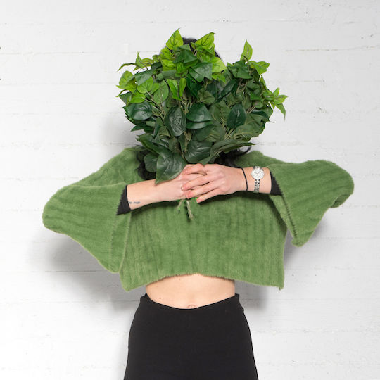 Artificial Recessed Plant Ficus Lyrata Green 45cm Supergreens