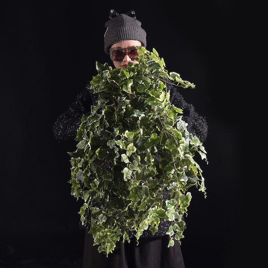 Dekorative künstliche Pflanze Efeu Grün 90cm Supergreens
