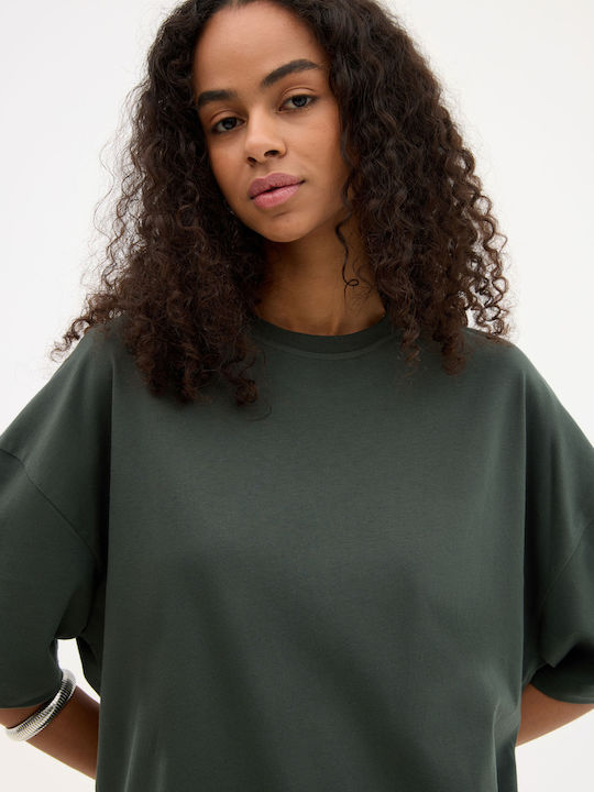 Kurzarm Herrenbluse Khaki