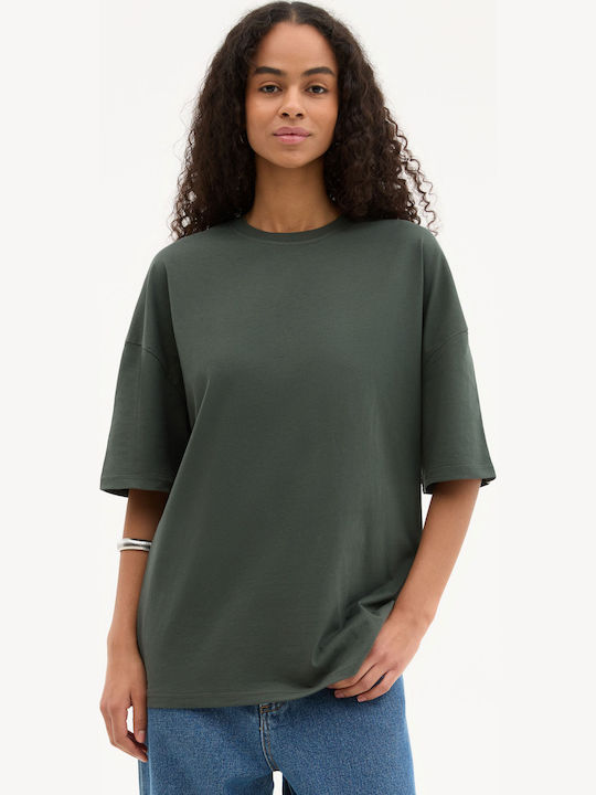 Kurzarm Herrenbluse Khaki