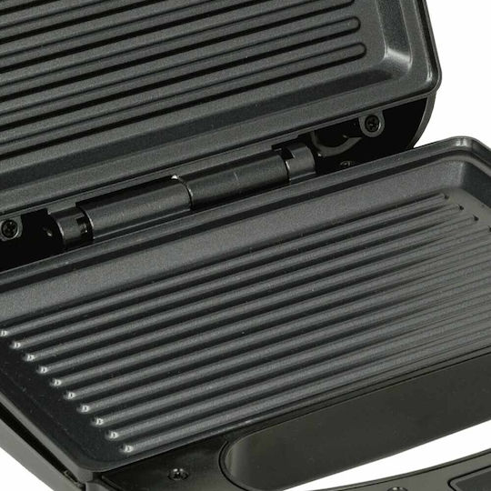Jocca Τοστιέρα Γκριλιέρα 750W Μαύρη J-2183N