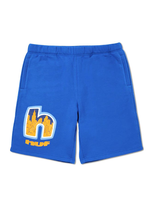 Huf Short All City Fleece - Cobalt