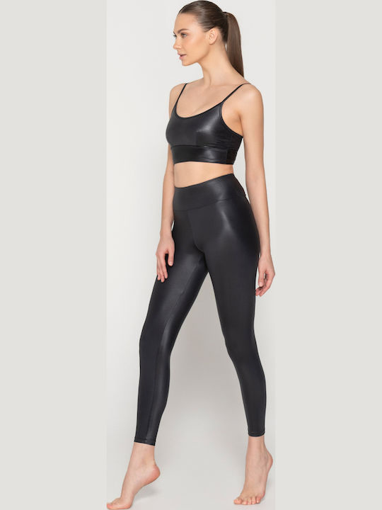 Women's Long Training Legging Black