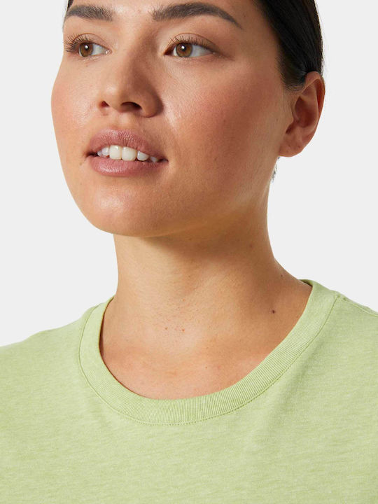 Damen Sport Bluse Kurzärmelig Green