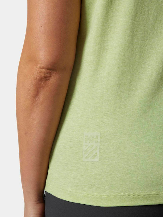 Damen Sport Bluse Kurzärmelig Green
