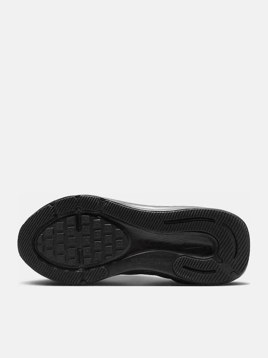 Kids Sports Shoes Running with Laces Black