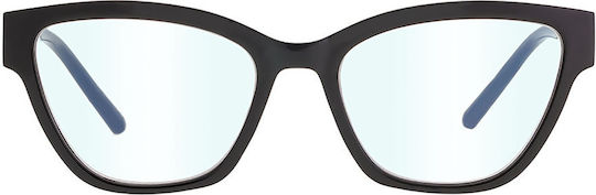 Brilo Damen Lesebrille +2.00 in Schwarz Farbe BR515BLACK2.00