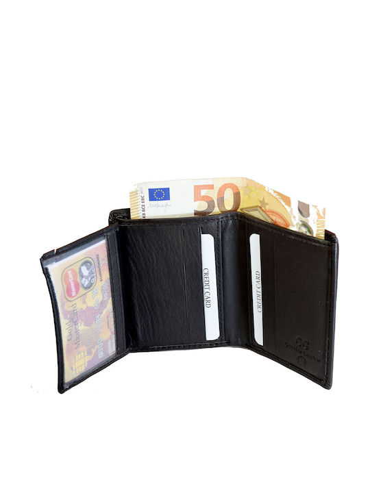 Ανδρικό Πορτοφόλι Ταξιδίου με RFID Μαύρο