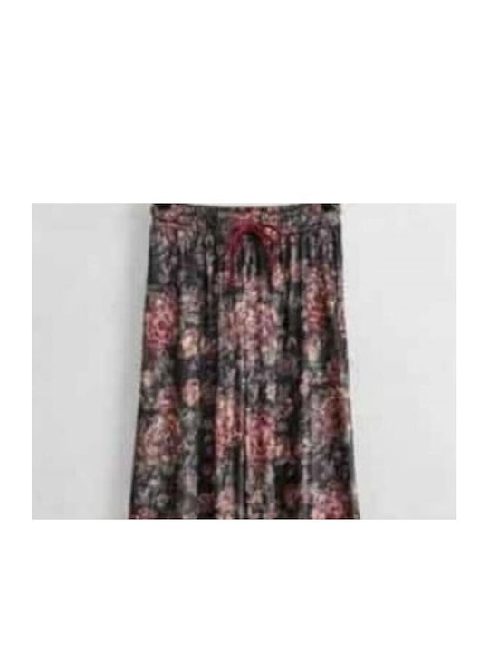 Women's Fabric Trousers Regular Fit Black