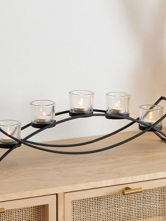 Atmosphera Tealight Κηροπήγιο Μεταλλικό