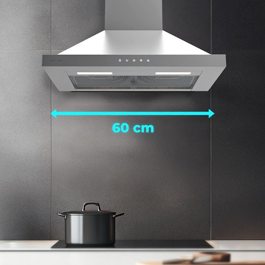 Cecotec Bolero Flux Kamin-Dunstabzug 60cm Inox
