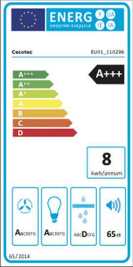 Cecotec Bolero Flux Kamin-Dunstabzug 60cm Inox