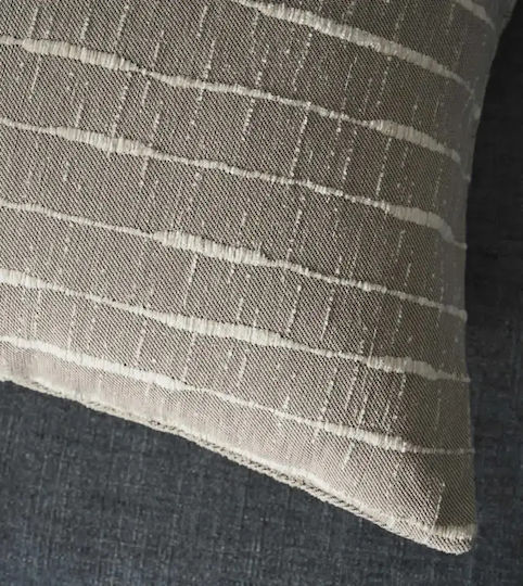 Gofis Home Διακοσμητική Μαξιλαροθήκη Opal Opal Grey 148/15 50x50εκ.