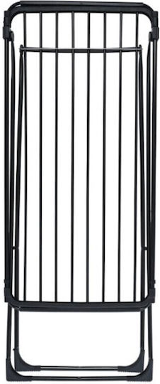 Viosarp Folding Floor Metallic Clothes Drying Rack with 18m Hanging Length